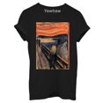 thumbnail image 1 of Le Cri Edvard Munch Peinture Art T-shirt, 1 of 1