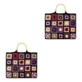 thumbnail image 1 of mmirethe Cotton Stylish And Functional Shoulder Bag Must-Have Accessory For Any Occasion Shoulder Bags black 2Set, 1 of 6