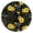 Aesthetic, variant on Tablecloth Round Rustic Wildflower and Butterfly Pattern, Waterproof Vinyl Cover with Elastic Edge for Spring Summer Table Decor