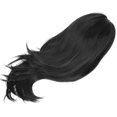thumbnail image 1 of Peluca de pelo natural, peluca de pelo negro para mujer, peluca de pelo falso, peluca de mujer, diseño aerodinámico, 1 of 9