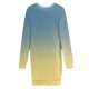 thumbnail image 2 of mfyjkho Vestidos para mujer, Vestido tipo jersey estampado de manga corta y cuello redondo para mujer Vestidos festivos para mujer m, 2 of 5