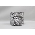 thumbnail image 3 of Planter Pot - White Leaf Pattern, 3 of 4