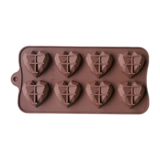 8 Multi-heart Tool Pudding Dessert Tool Cake Decoration Baking Utensils Christmas Tool