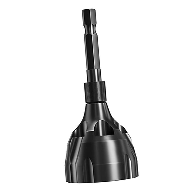 Broca desbarbadora triangular hexagonal de acero, para quitar rebabas de pernos y tornillos, desbarbado de liberación rápida Estilo A
