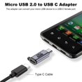 thumbnail image 2 of Adaptador AReMe Micro USB 2.0 a USB C (paquete de 4) para Samsung Galaxy, 2 of 5