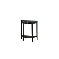HomeStock Artisanal Artistry Console Table, Black