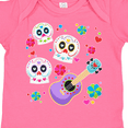 thumbnail image 4 of Inktastic Day of the Dead Owl Sugar Skulls and Guitar Boys or Girls Baby Bodysuit, 4 of 5