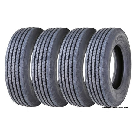 Set of 4 New TRIANGLE 215/75R17.5 16 Ply Rated Deep Tread All Position Truck/trailer Radial Tire -