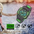 thumbnail image 2 of Kids Digital Sport Watch, Boys Girls Waterproof Sports Outdoor Watches Children Casual Electronic Analog Quartz Wrist Watches With, 2 of 3