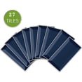 thumbnail image 4 of 27 Piezas Rectángulos Adhesivos Decorativos para Azulejos Adhesivos para Azulejos de Baño y Cocina, Impermeable Patrón de Ladrillo Decoración Adhesiva 3D (Azul Marino, 20 x 10 cm) Rojo Verde, 4 of 5