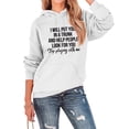 thumbnail image 2 of Sudadera con capucha de manga larga con cordón, holgada, cómoda, diseño de patrón de letras, sudadera de poliéster para mujer para uso diario, 2 of 6