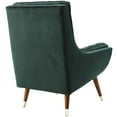 thumbnail image 3 of Modway Suggest Tufted Performance Velvet Lounge Chair in Green, 3 of 6