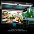 thumbnail image 5 of PYLE Vehicle Flip-Down Display Screen - Roof Mount Monitor with 1080p Support, HDMI/USB/Micro SD/IR/FM Transmitter (17.3’’ -inch Display), 5 of 5