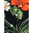 thumbnail image 6 of Kid Boys' Clothes Tropical Hawaiian Vacation Style Floral Print Shirt & Elastic Waist Pocket Shorts 2Pcs For Spring/Summer Outdoors, 6 of 10