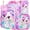 16" Upgraded Cat Pink, variant on 3PCS Dinosaur Backpack Set for Boys, 16 Inch Water Resistant School Backpack with Lunch Box, Cool Kindergarten Preschool Bookbag