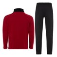 thumbnail image 5 of X-2 Men Tracksuits 2 Pieces Set Jogging Athletic Sports Set Red Black Size XL, 5 of 6