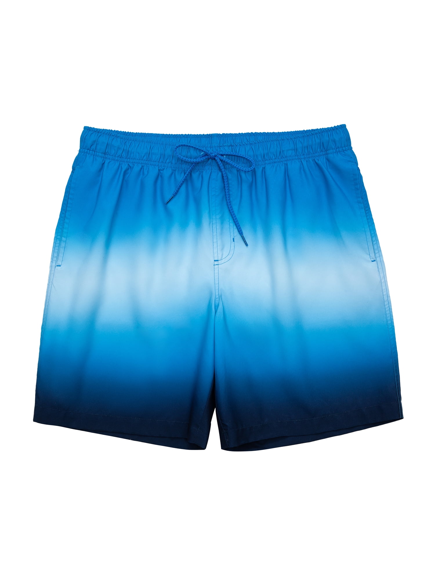 Rokka&Rolla Men's 8" Mesh Lined Swim Trunks, up to Size 2XL