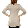 thumbnail image 3 of Women's 3/4 Merrow Stitch Tunic, 3 of 3