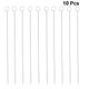 thumbnail image 2 of 10 Pcs/Set Water Bottle Cleaner Stainless Steel Straw Cleaner Metal Straw Cleaner Milk Bottle Straw Brush, 2 of 3