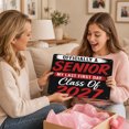 thumbnail image 4 of Class of 2027 Senior Sign, Officially a Senior My Last First Day Wall Decor for Bedroom, Dorm, Photo Prop, Graduation Party, Senior Year Celebration and Keepsake Home Display, 4 of 4