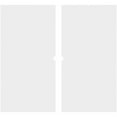 thumbnail image 4 of 28"OD x 1"ID x 9 3/4"C x 1"P Rubik Architectural Grade PVC Contemporary Ceiling Medallion, Two Piece, 4 of 11