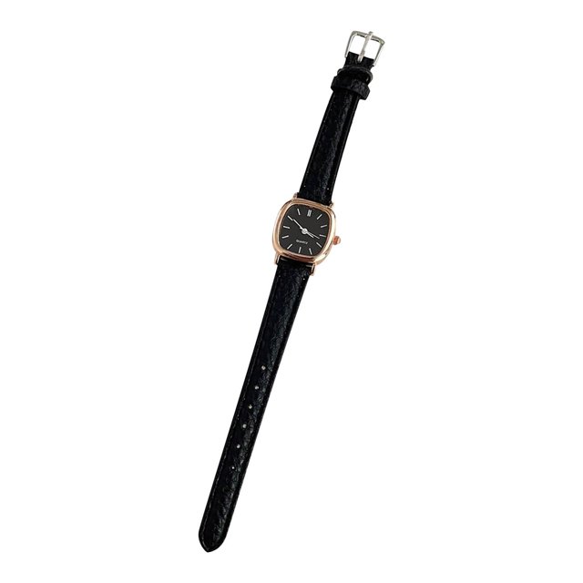 Organizadores Ladies Watch Leather Strap Analog Quartz Fashion temperamento Lad Comprar 2 Barco 3