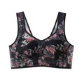 thumbnail image 1 of Ice Silk Lace Cooling Comfort Bra, Lace Buttonless Comfortable Bra, 1 of 4