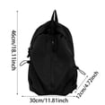 thumbnail image 3 of Weebloom School Backpack For Kids Boys Girls Versatile Hiking Travel Sports Backpack Bookbag Elementary Middle School Black, 3 of 3