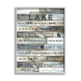 thumbnail image 3 of Stupell Industries Rules From the Lake List Rtic Plank Pattern,24 x 30, Design by Natalie Carpentieri, 3 of 3