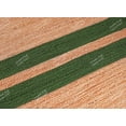 thumbnail image 6 of Chouhan Rugs Natural Jute Green Lined Rug Bohemian Rug Decor Rug Handwoven Rug Custom Rug Decorative Rug, 6 of 8