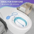 thumbnail image 3 of Sitz Bath, Sitz Bath for Hemorrhoids, Sitz Bath for Toilet Seat., 3 of 5