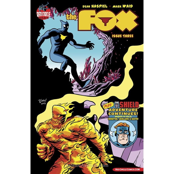 Fox, The #3 VF ; Red Circle Comic Book