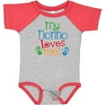thumbnail image 3 of Inktastic Nonno Loves Me Boys or Girls Baby Bodysuit, 3 of 5