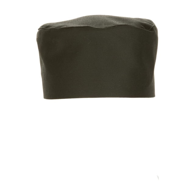 Gorro de Chef Unisex Sostenible con Ventilación Cool Vent, Negro, Talla Única