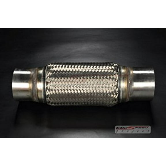 3" X 8" X 12 Mild Steel Exhaust Flex Pipe