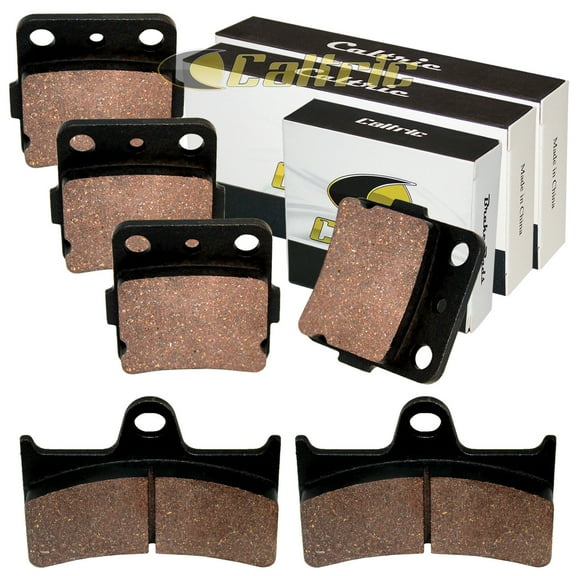 Front & Rear Brake Pads for Yamaha Grizzly 660 YFM660F 2002 03 04 05 06 07 2008