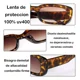 thumbnail image 3 of 20 Piezas Lentes De Sol Para Mujer Hombre Dama Gafas, 3 of 8