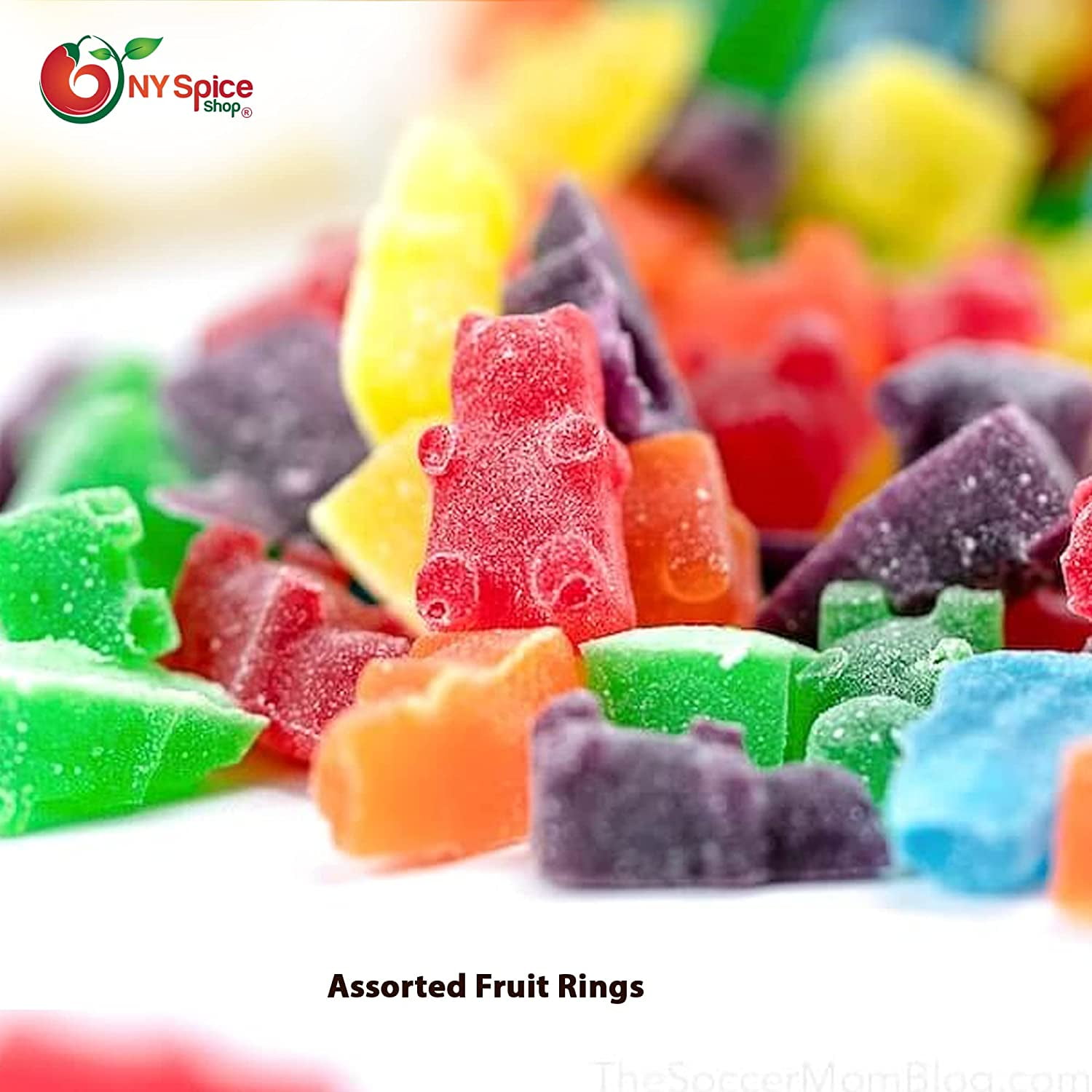 NY Spice Shop Jelly Bears Super Sour - 5 Pound - Jelly Candy