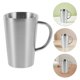 thumbnail image 1 of Houderco Mug De Acero Inoxidable Plateado Para Café Y Té Con Asa Ergonómica Para Exterior, 1 of 8