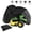 Black/Gray, variant on Waterproof Lawn Mower Cover, IC ICLOVER Riding Mower Cover Heavy Duty Mildew Resistant UV Protection Tractor Covers Drawstring Universal Fits Decks up to 54" & Storage Bag - Green