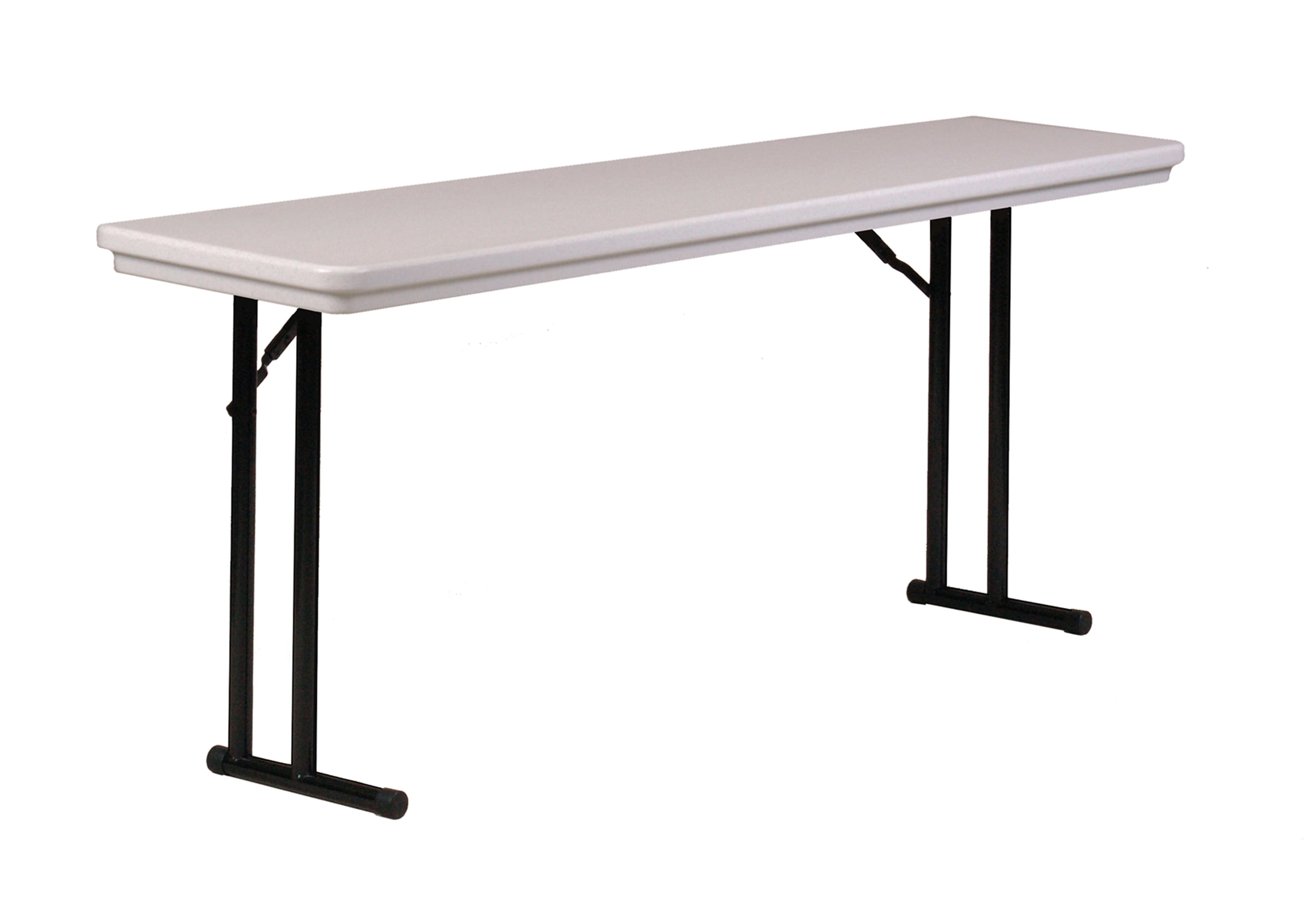 Correll Commercial Duty Folding Plastic Top Seminar Table. OnePiece