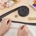 thumbnail image 3 of 24 Yards Double Fold Bias Tape Fabric Bias Binding Tape Seam Binding Tape 0.78 Inch Wide Black Bias Tape with White Dot Sewing Tape, 3 of 6