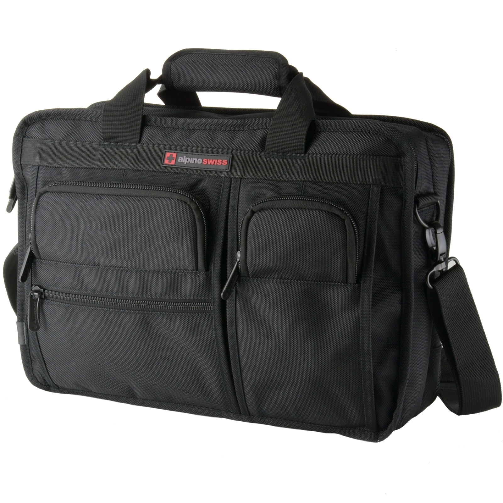 Moeras Dan Neerwaarts Alpine Swiss Conrad Messenger Bag 15.6 Inch Laptop Briefcase with Tablet  Sleeve - Walmart.com