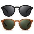 thumbnail image 1 of Gafas de sol SUNGAIT Classic Vintage Redondas Polarizadas SGT166SHH-HDML, 1 of 5