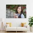thumbnail image 4 of Kim Jisoo, A Famous Korean Female Singer Canvas Wall Art Print Poster For Home School Office Decor, 4 of 8