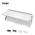 thumbnail image 3 of POINTERTECK Étagère Supérieure d'Écran pour Télécommande en Plastique ABS Support de Rangement pour Écran de Télévision et d'Ordinateur Blanc G, 3 of 9
