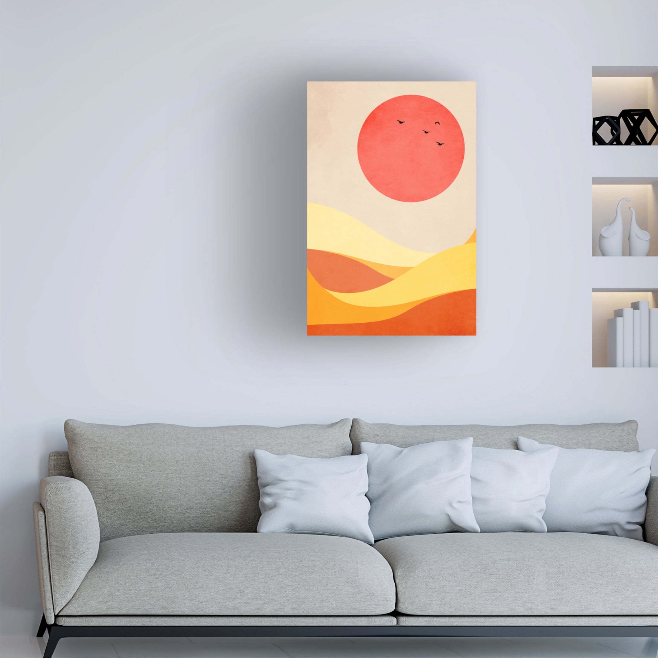 Trademark Fine Art Kubistika  Sweet Harmony Canvas Wall Art