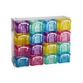 thumbnail image 1 of Mini cajas organizadoras multiusos de plástico | Set de 16 piezas apilables  multicolor., 1 of 5
