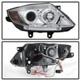 thumbnail image 2 of 2003-2008 BMW Z4 LED Dual Halo Chrome Projector Headlights Headlamps Left+Right, 2 of 7