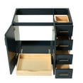 thumbnail image 6 of Ariel Taylor 36 In. Left Offset Single Sink Base Cabinet In Midnight Blue, 6 of 9